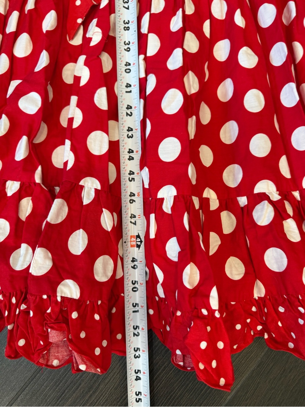 Vintage Victor costa small hostess party dress red 70s Valentines saks 5th - Picture 16 of 16